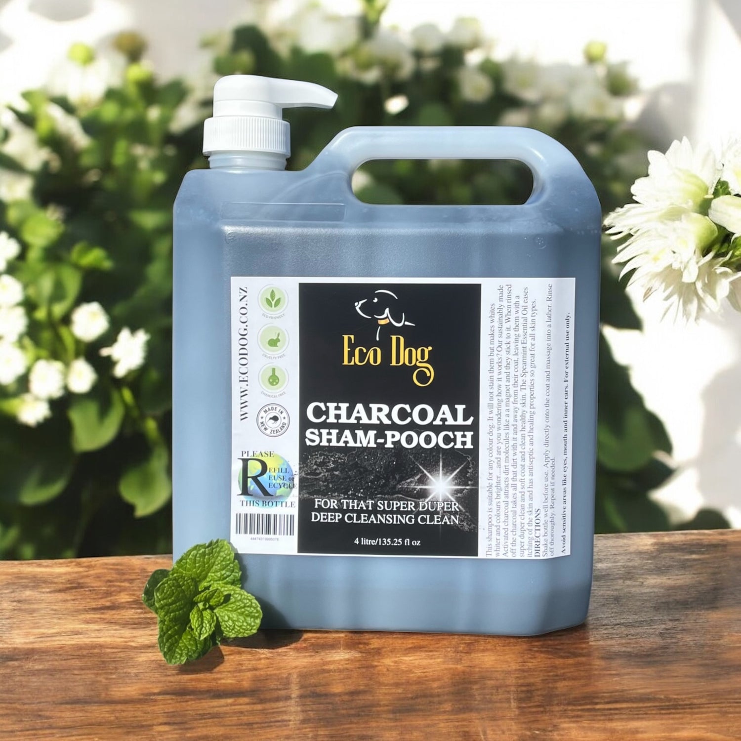 Charcoal Sham-Pooch
