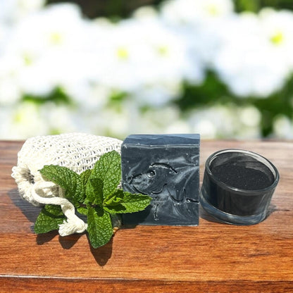 Chunky Charcoal Soap Block